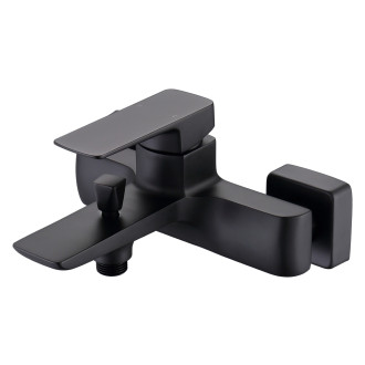 Vanová baterie SAT Brevis bez sprchového setu 150 mm černá matná SATBSBRE222C