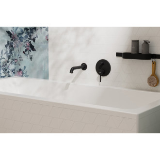 Vanová baterie Hansgrohe Zesis S bez podomítkového tělesa matná černá 74415670