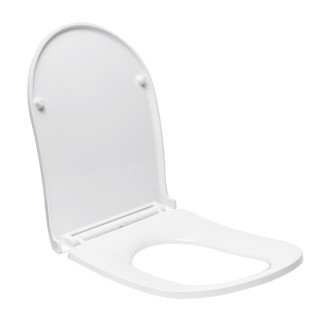 Wc prkénko softclose SAT Ergo bílá SATERGP