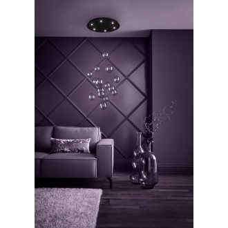 LED Závěsné osvětlení Eglo ESPARDELLO černá 390333