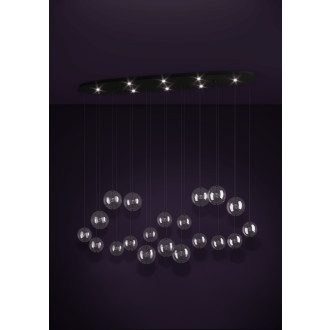 LED Závěsné osvětlení Eglo ESPARDELLO černá 390344