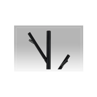 Věšák Autronic 170 cm černý Kov 83766-02A BK