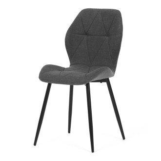 Jídelní židle Autronic šedá Látka CT-285 GREY2