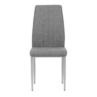 Jídelní židle Autronic šedá Látka DCL-379 GREY2