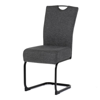 Jídelní židle Autronic šedá Látka DCL-E2008 GREY2