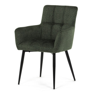 Jídelní židle Autronic zelená Látka DCH-P3146 GRN2