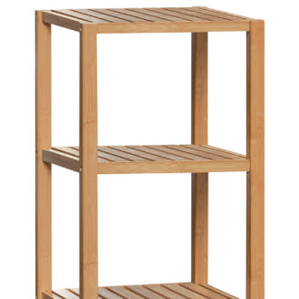 Regál Autronic 37x140 cm přírodní MDF DR-011-3