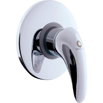 SÁZAVA - Sprchová baterie podomítková 1-cestná s tělesem, Chrom SA583, RAV Slezák