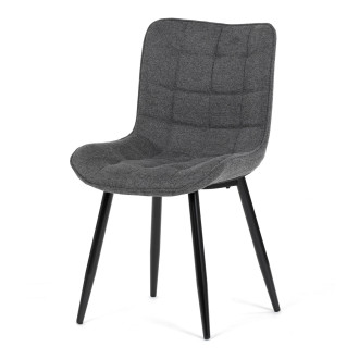 Jídelní židle Autronic šedá Látka HC-462 GREY2