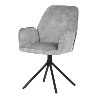Jídelní židle Autronic šedá Látka HC-511 SIL4