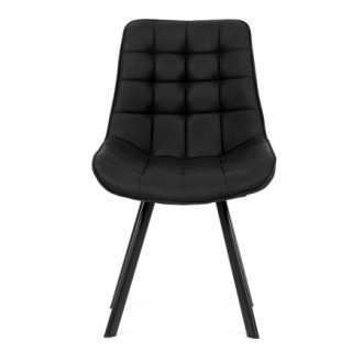 Jídelní židle Autronic černá Látka HC-V3066 BK3