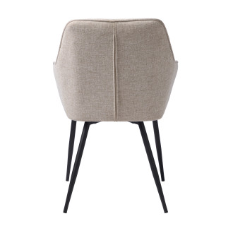 Jídelní židle Unique Furniture NOLAN béžová látka 50790000