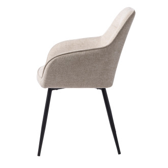 Jídelní židle Unique Furniture NOLAN béžová látka 50800000