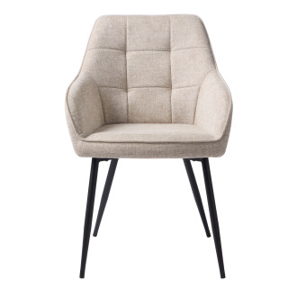 Jídelní židle Unique Furniture NOLAN béžová látka 50800000