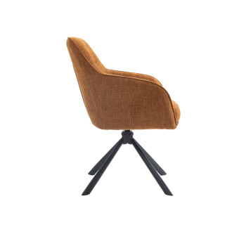 Jídelní židle Unique Furniture SELECT oranžová polyester 51140002