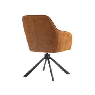 Jídelní židle Unique Furniture SELECT oranžová polyester 51140002