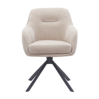 Jídelní židle Unique Furniture SELECT béžová polyester 51140004