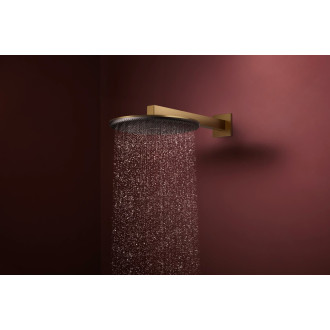 Hlavová sprcha Hansgrohe Raindance Alive S na strop nebo na stěnu kartáčovaný bronz 24521140