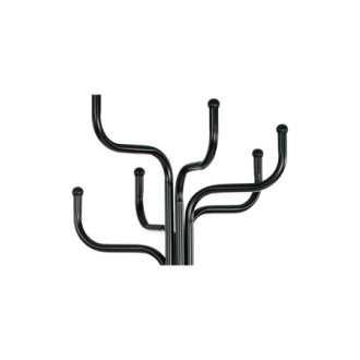 Věšák Autronic 188 cm černý Kov 83707-06 BK