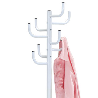 Věšák Autronic 182 cm bílý Kov 80609-A WT