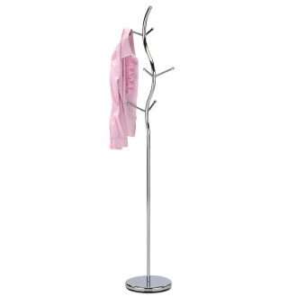 Věšák Autronic 180 cm stříbrný Kov 80003-09 CR