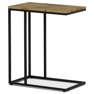 Odkládací Stolek Autronic 50x60 cm hnědý MDF AF-3006 OAK