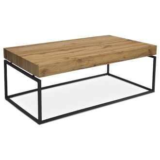 Konferenční stolek Autronic 110x43 cm hnědý MDF AHG-264 OAK