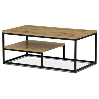 Konferenční stolek Autronic 110x45 cm hnědý MDF AHG-268 OAK