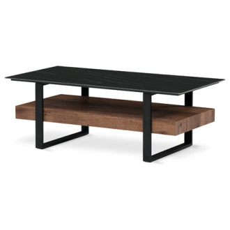 Konferenční stolek Autronic 120x43 cm černý keramika mat AHG-286 BK