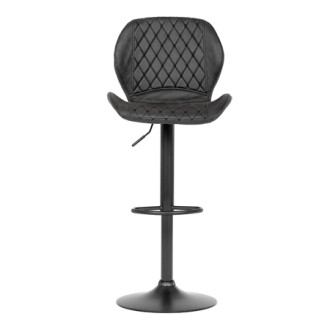 Barová židle Autronic černá látka AUB-431 BK3