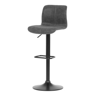 Barová židle Autronic šedá Ekokůže AUB-806 GREY3