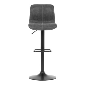 Barová židle Autronic šedá Ekokůže AUB-806 GREY3
