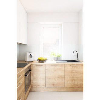 RAV SLEZÁK SEINA Baterie dřezová stojánková s hadicí černé barvy - výška 476 mm SE914.0