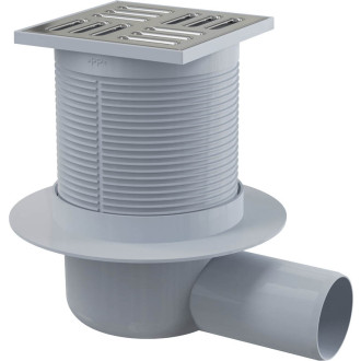 Deante bodový odtok 105x105 mm s mřížkou KOS_001C