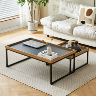 Konferenční stolek Autronic 100x39 cm šedý MDF CT-611 OAK