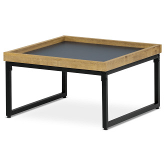 Konferenční stolek Autronic 53x30 cm šedý MDF CT-612 OAK