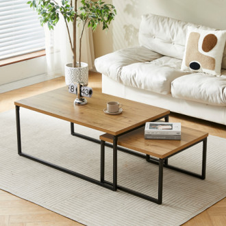 Konferenční stolek Autronic 100x43 cm přírodní MDF CT-619 OAK