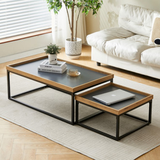 Konferenční stolek Autronic 100x39 cm šedý MDF CT-613 OAK