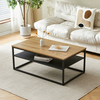 Konferenční stolek Autronic 100x41 cm přírodní MDF CT-644 OAK