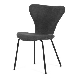 Jídelní židle Autronic šedá Látka CT-S8010 GREY2
