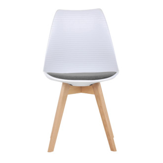 Jídelní židle Autronic bílá Plast CT-X7056 GREY