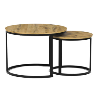 Konferenční stolek Autronic 70x50 cm hnědý MDF mat CT-X7122 OAK