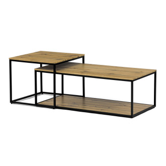 Konferenční stolek Autronic 100x35 cm hnědý MDF mat CT-X7123 OAK