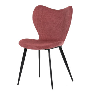 Jídelní židle Autronic červená Látka DCL-1031 RED2