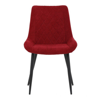 Jídelní židle Autronic červená Látka DCL-218 RED2