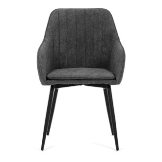 Jídelní židle Autronic šedá Látka DCL-221 GREY2