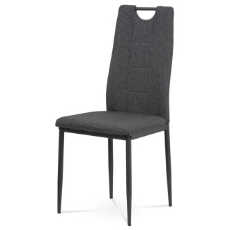 Jídelní židle Autronic šedá Látka DCL-391 GREY2
