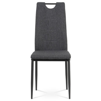 Jídelní židle Autronic šedá Látka DCL-391 GREY2