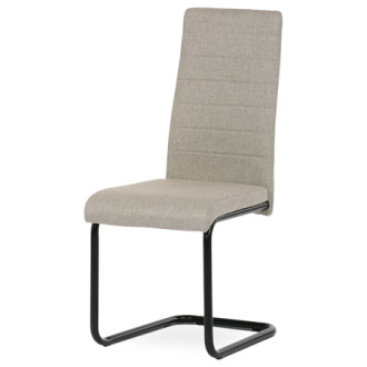 Jídelní židle Autronic béžová Látka DCL-401 CRM2