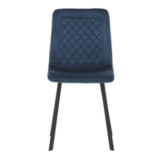 Jídelní židle Autronic modrá Látka DCL-973 BLUE4